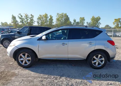 2010 Nissan Murano Sl z USA, uszkodzony, nr VIN JN8AZ1MW5AW128980